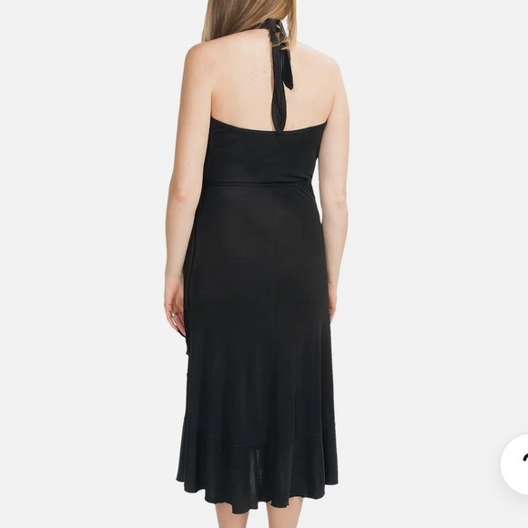 Belly Basics salsa halter wrap maternity dress size small - Picture 10 of 10
